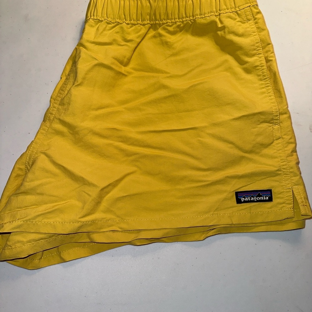 Patagonia Women's Yellow Active Shorts